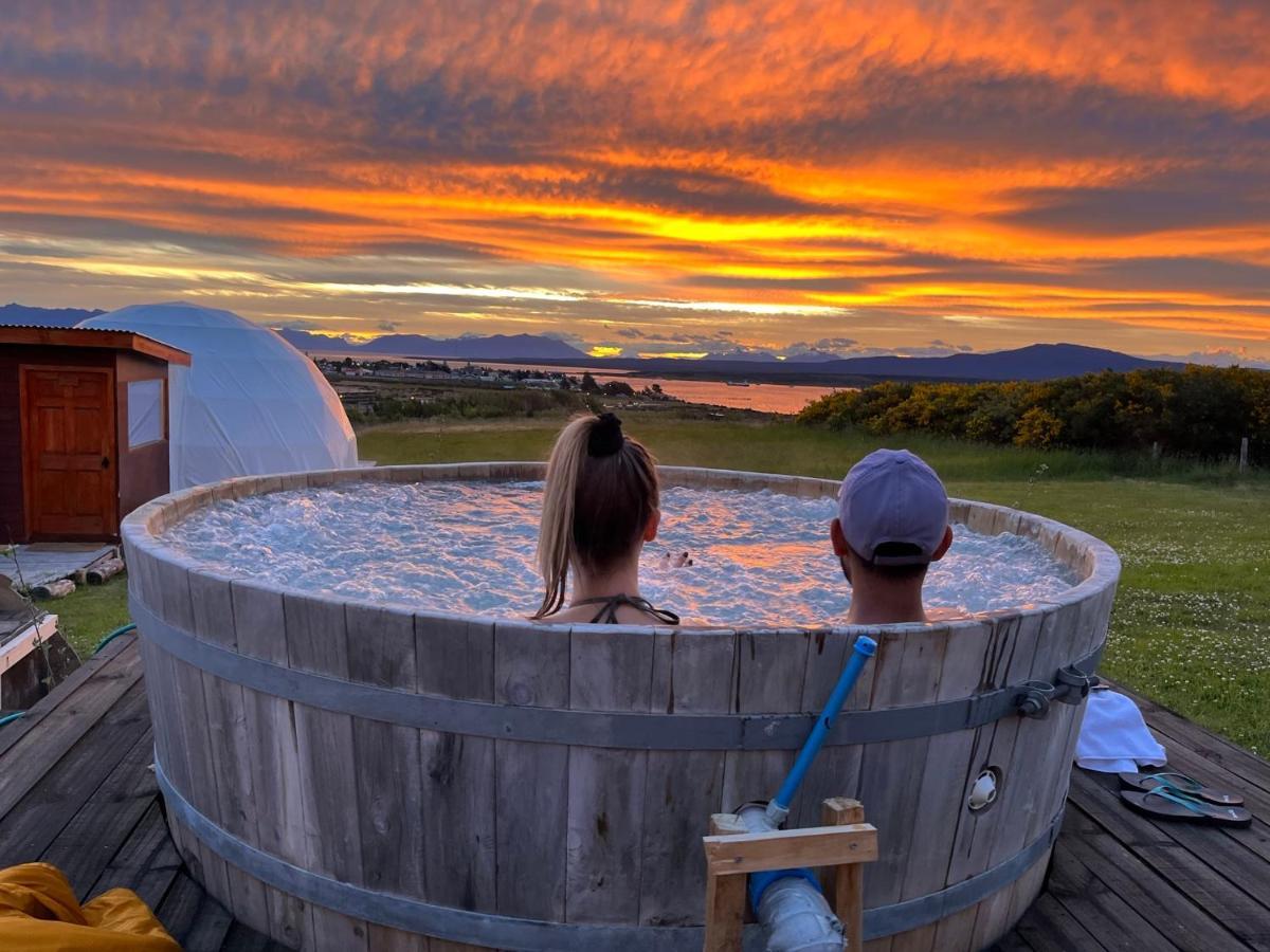 Garden Domes Villa Puerto Natales Eksteriør bilde